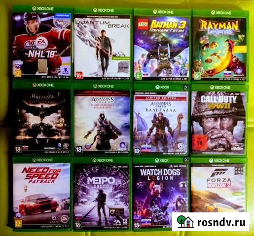 Игры Xbox One/S/X/Series/360 новые и б/у (обмен) Видное - изображение 1