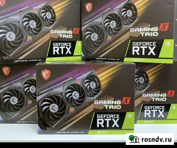 Видеокарта MSI 3070Ti Gaming X Trio Самара - изображение 1