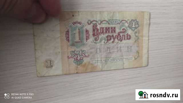 1 рубль СССР 1991 года Томск - изображение 1