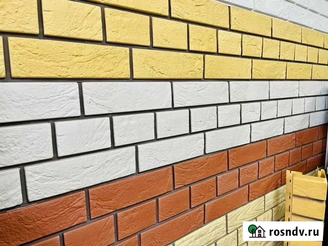 Фасадные панели под кирпич Астрахань - изображение 1