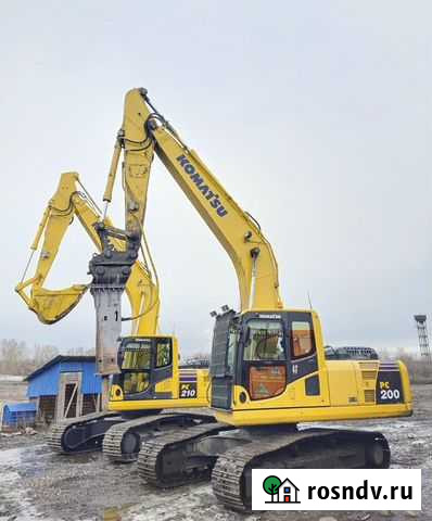 Аренда, услуги экскаватора, гидромолота Турочак - изображение 1