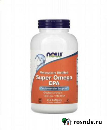 Витамин Омега-3 super, 240 капсул Сочи - изображение 1