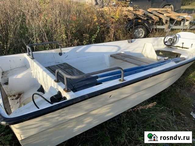 Катер пластиковый скк-420 Lokki 2013 г Петрозаводск - изображение 1