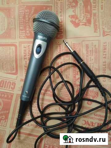 Микрофон динамический Philips Санкт-Петербург - изображение 1