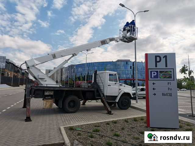 Услуги,аренда автовышки 18 метров Белгород - изображение 1