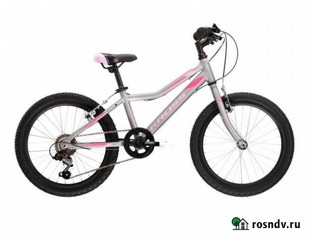 Велосипед детский Kross Lea 1 серебр-роз Калининград - изображение 1