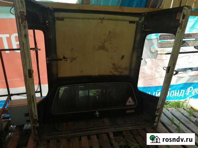 Крышка багажника Кунг пикап Nissan Водный - изображение 1