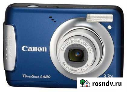 Фотоаппарат Canon PowerShot A480 AiAF б/у Уфа - изображение 1