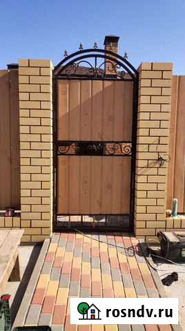 Ворота кованые Волжский - изображение 1