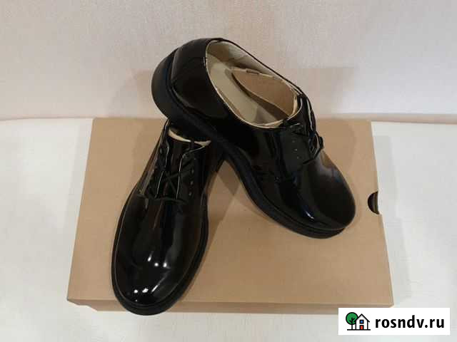 Новые полуботинки военные лакированные Петрозаводск - изображение 1