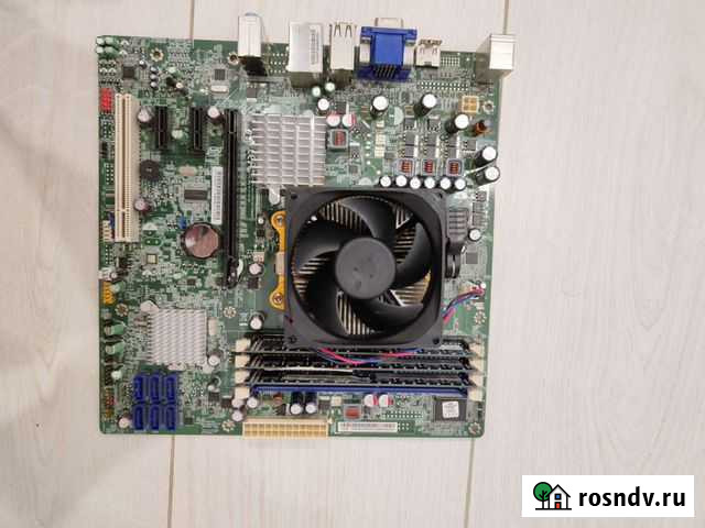 Продам комплект материнских плат, процессоров, озу Воронеж - изображение 1