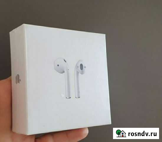 Беспроводные наушники apple airpods 2 Томск - изображение 1
