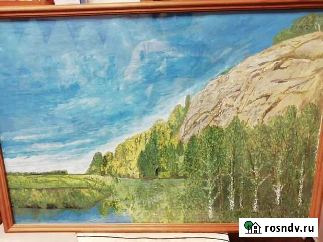 Картина гуашью Уфа - изображение 1