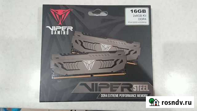 Оперативная память Patriot Viper 16gb 4000mhz Москва - изображение 1