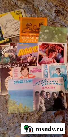 Советская эстрада(Синглы),Винил Москва - изображение 1