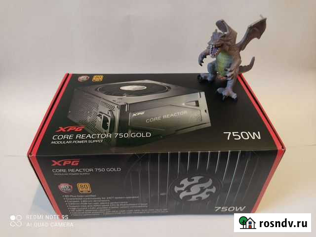 Блок питания xpg core reactor 750w и клавиатура Волгоград - изображение 1