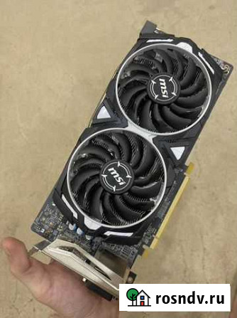 Видеокарта msi Radeon RX 580 8gb Samsung Старый Оскол - изображение 1