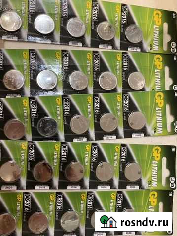 Батарейки GP CR2016 Воронеж - изображение 1