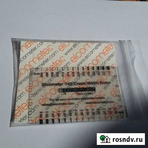Линейка для расчета ширины трещин (Щелемер) Англия Курск - изображение 1