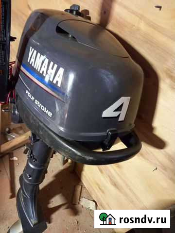 Мотор Ямаха 4 тактный 4л.с Ржев - изображение 1