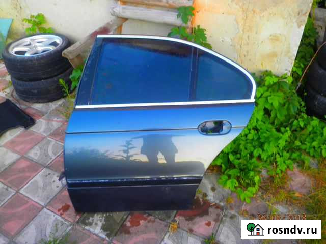 Продам заднюю левую дверь бмв е39 Старый Оскол - изображение 1