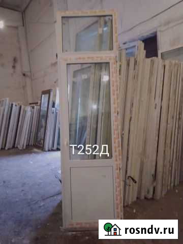 Дверь пластиковая Б/У 2580(в)х750(ш) Тула - изображение 1