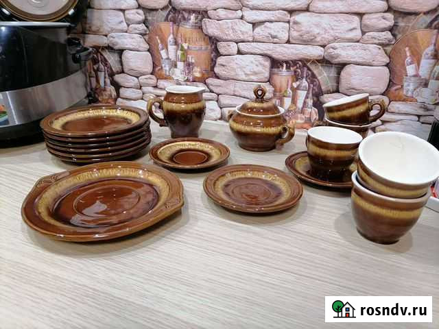 Набор глиняной посуды времен Советского периода Улан-Удэ - изображение 1