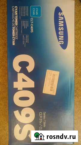 Samsung CLT-C409S cyan картридж Москва - изображение 1