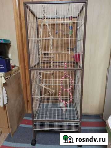 Клетка для попугая Речицы - изображение 1