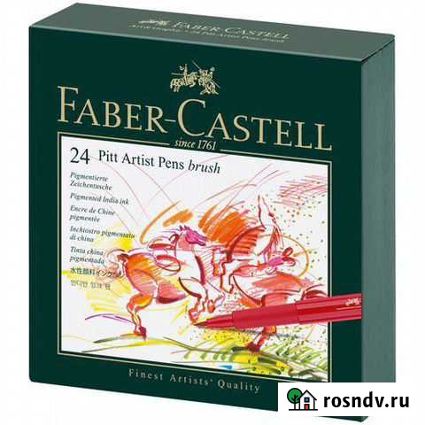 Набор капиллярных ручек Faber-Castell Pitt Artist Нижний Тагил - изображение 1