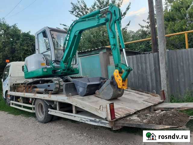 Экскаватор в Баксане, гидромолот, ямобур Баксан - изображение 1