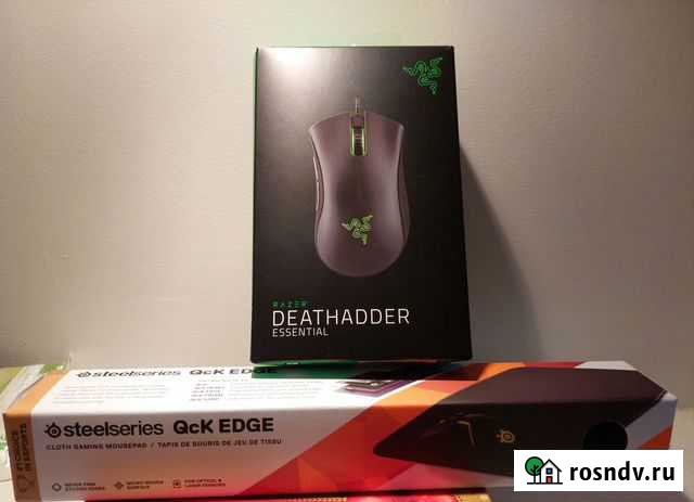 Игровой набор (мышь Razer + коврик Steelseries) Краснодар - изображение 1