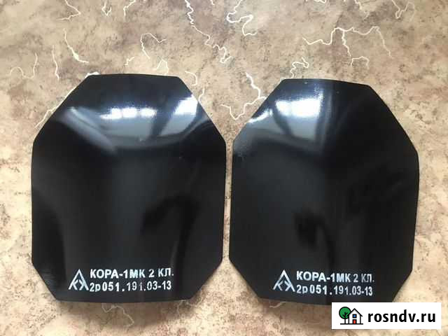 Плиты 2 класса от бронежилета «Кора-1мк» Бийск - изображение 1