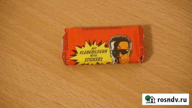 Terminator жевательная резинка из 90-х Симферополь - изображение 1