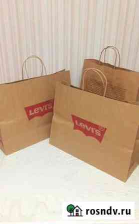 Пакеты фирменные Levis, HM Нижний Тагил