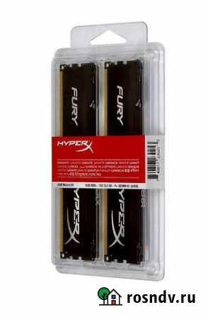 Kingston HyperX Fury 16GB DDR3 Санкт-Петербург - изображение 1