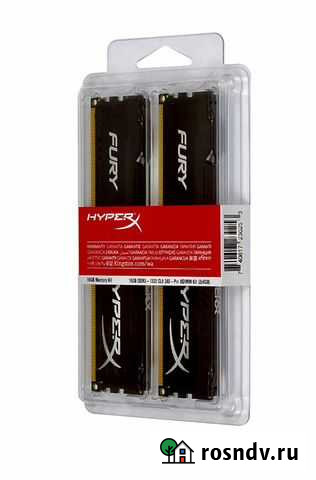 Kingston HyperX Fury 16GB DDR3 Санкт-Петербург - изображение 1