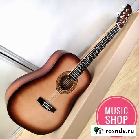 Гитара новая акустическая широкий гриф Казань - изображение 1