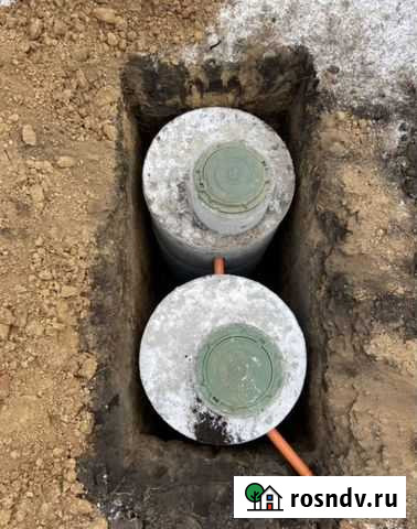 Септик из бетонных колец Красноярск - изображение 1