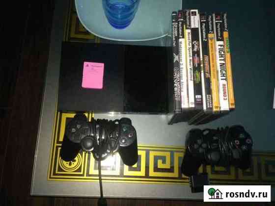 Sony PS2 прошита + карта памяти Новосибирск