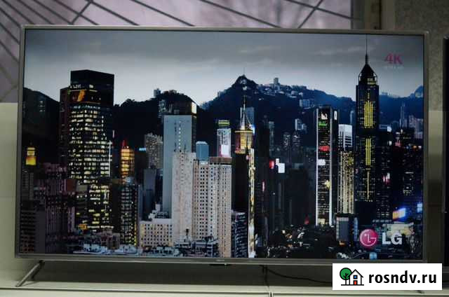 Новый Большой Телевизор 140 сантиметров Ultra HD Новосибирск - изображение 1