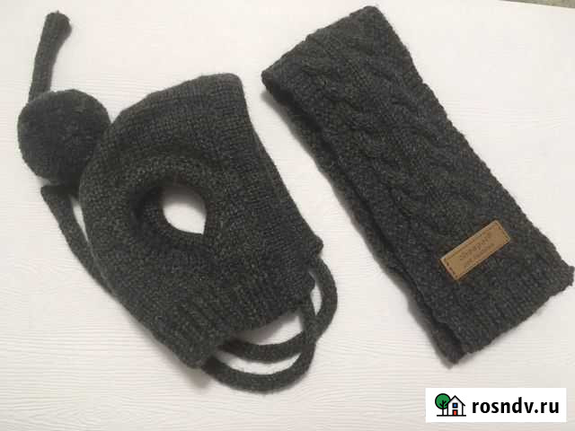 Шапка и шарф для мелких собак Курск - изображение 1