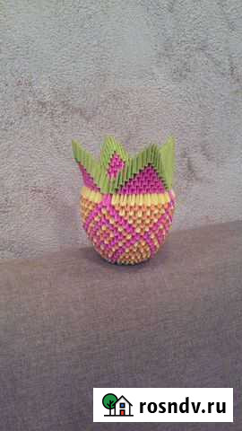 Ваза из цветной бумаги Калининград - изображение 1