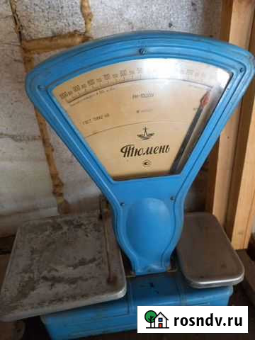 Весы гиревые, морозилка бирюса,тележка садовая Абакан - изображение 1