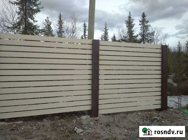 Установка забора любом виде Мурманск - изображение 1