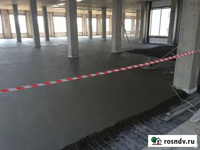 Полусухая стяжка пола Саранск - изображение 1