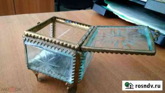 Шкатулки для драгоценностей стекло фарфор Обнинск
