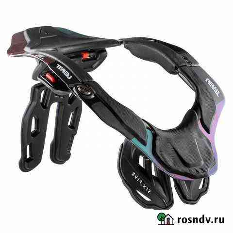 Защита шеи кросс leatt neck 6.5 carbon hologram Котельники