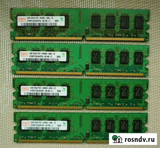 DDR2 2gb для пк, Hynix, оперативная память Ростов-на-Дону - изображение 1