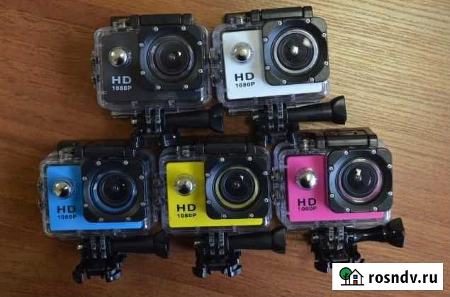 Экшн камера Full HD 1080p. Новые. Доставка.Гаранти Сочи - изображение 1
